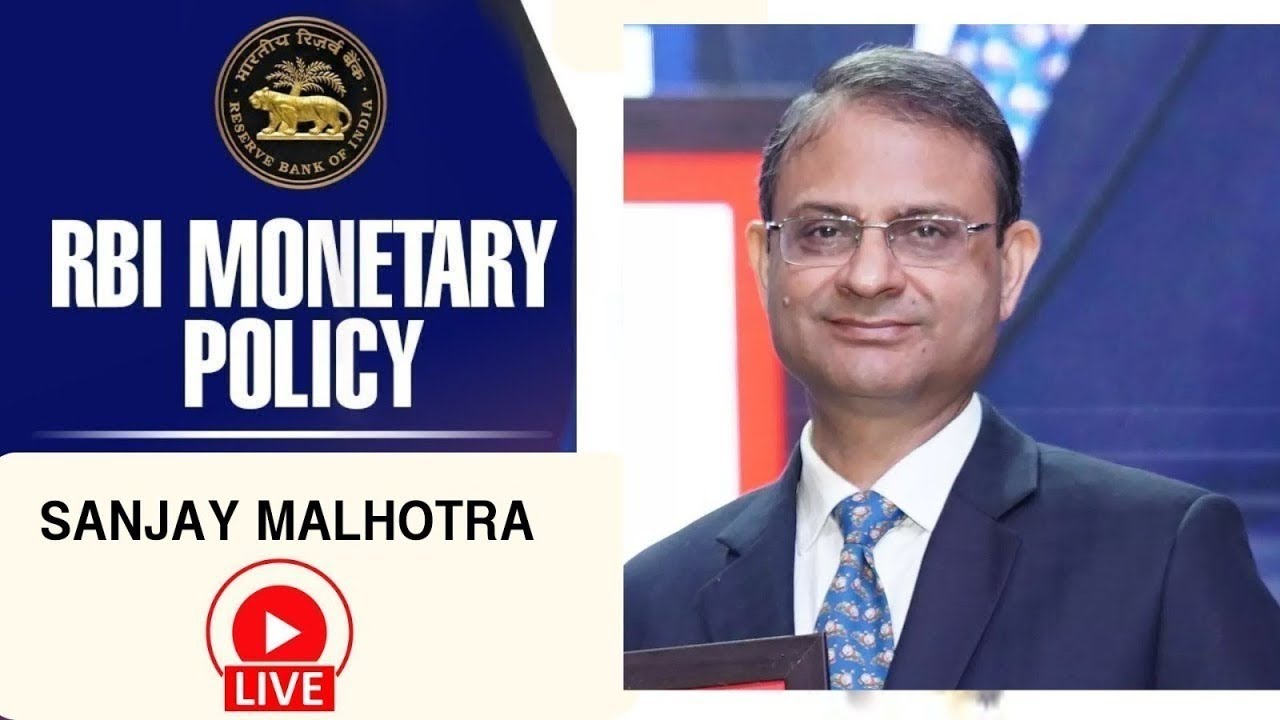 LIVE RBI Monetary Policy | Sanjay Malhotra Live | RBI MPC Meeting Outcome | RBI Meet Today 5 Dec