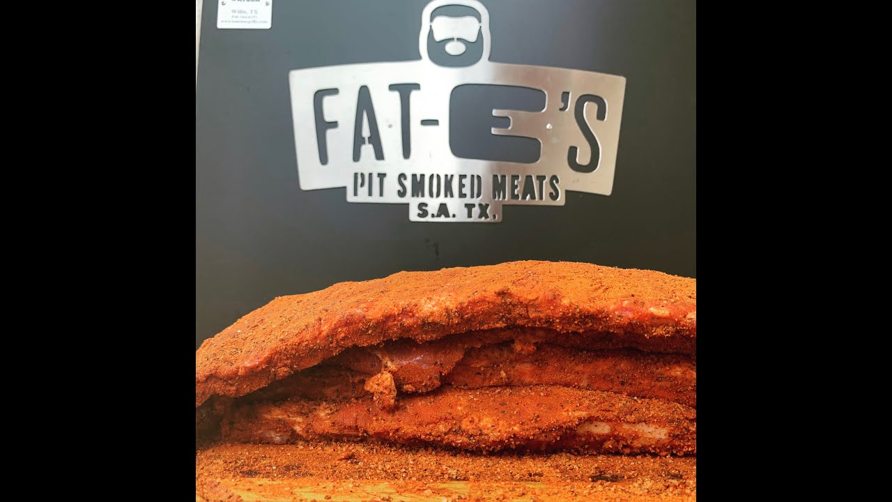 Fat Es BBQ 4 Racks St Louis Style Ribs on Lone Star Grillz IVS and FireBoard 2
