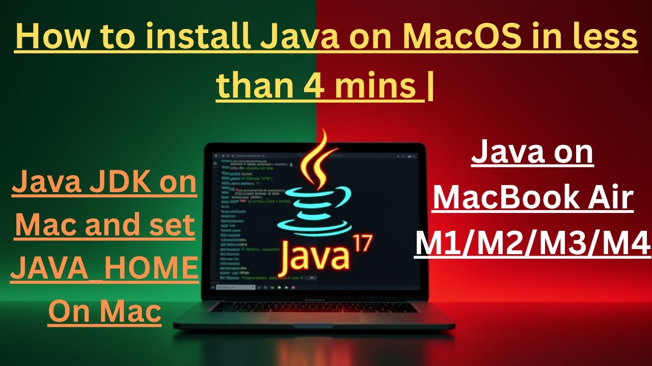 How to Install Java JDK 17, 21, 24 on Mac M1 M2 M3 M4 with Oracle, Homebrew, SDKMAN & Adoptium