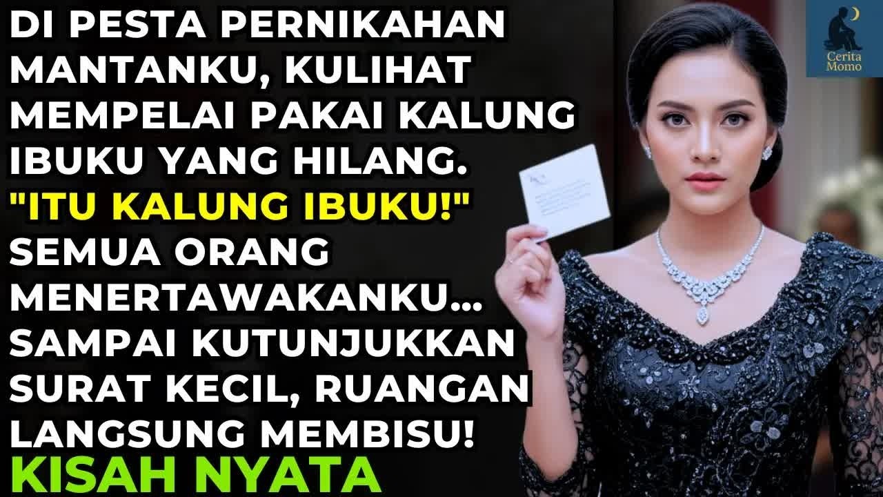 DIHINA MISKIN DI PESTA MANTAN, AKU TUNJUKKAN SURAT INI, SATU GEDUNG LANGSUNG MEMBISU!