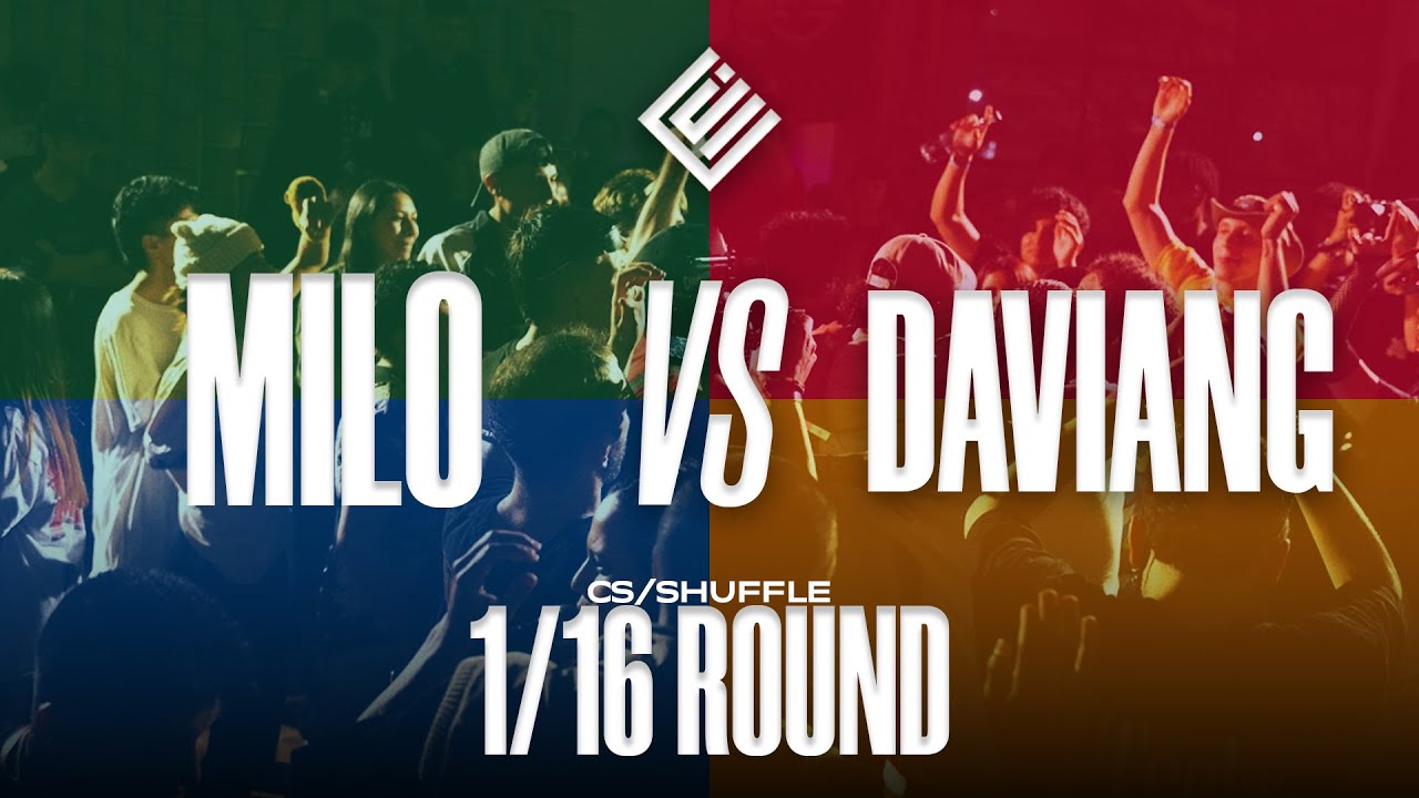 Milo VS Daviang | 1/16 Round | CSC UNITED 2025 | Cutting Shapes / Shuffle Dance Tournament