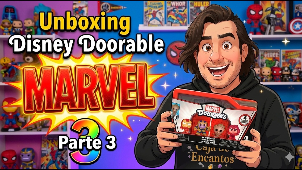 Unboxing Disney Doorables MARVEL | ¿Nos saldrá Scarlet Witch esta vez?#unboxing #marvel #disney