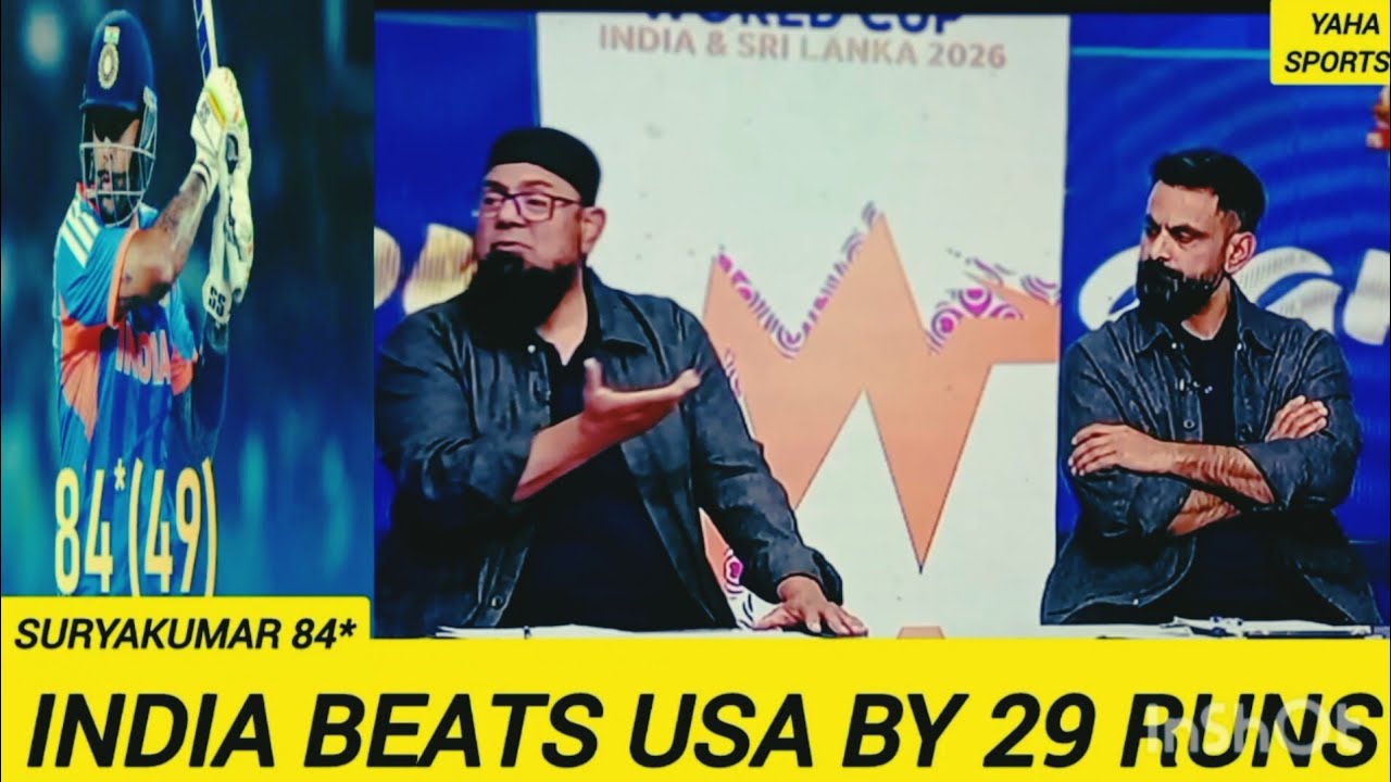 Suryakumar Yadav SMASHES USA! India Wins by 29 Runs | IND vs USA T20 World Cup