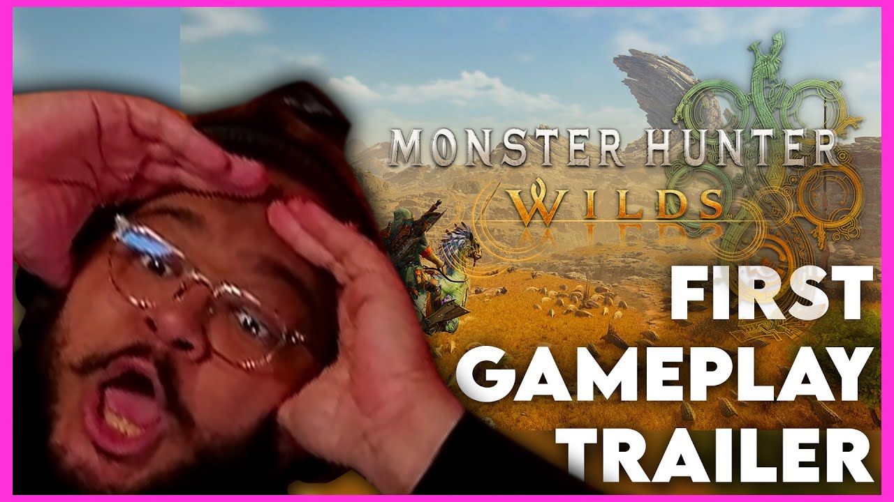 FIRST GAMEPLAY TRAILER?! | Monster Hunter Wilds | Reaction #monsterhunter