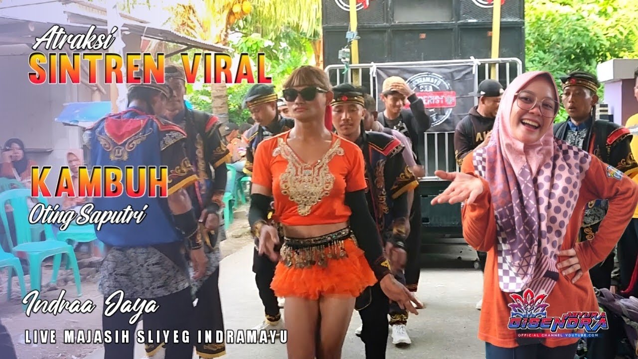 Atraksi Sintren Viral | Kambuh Voc. Oting Saputri | Indraa Jaya | Live Majasih Sliyeg Indramayu