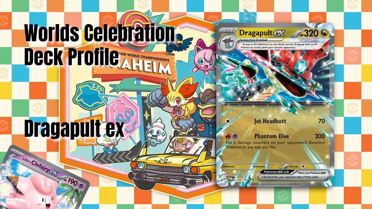 Dragapult ex Deck Profile! (World's Celebration Event)