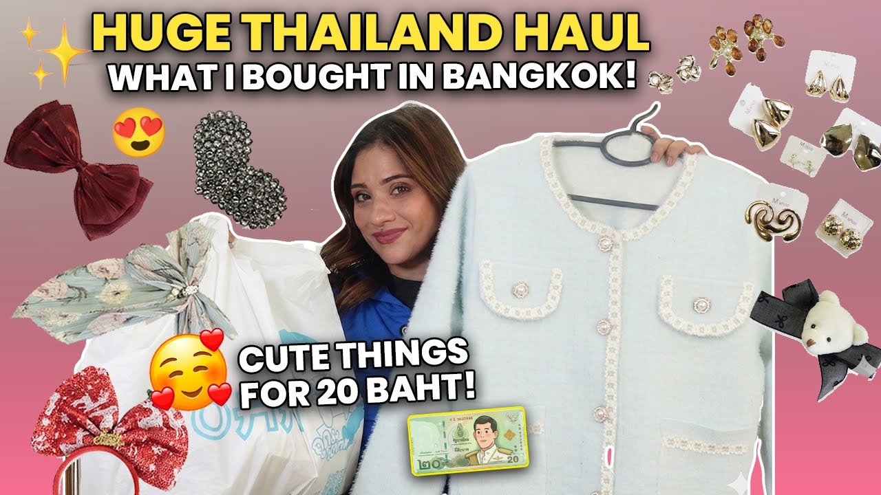 MY Thailand Hual || starts 10 baht 🤪 || makeup , and more 