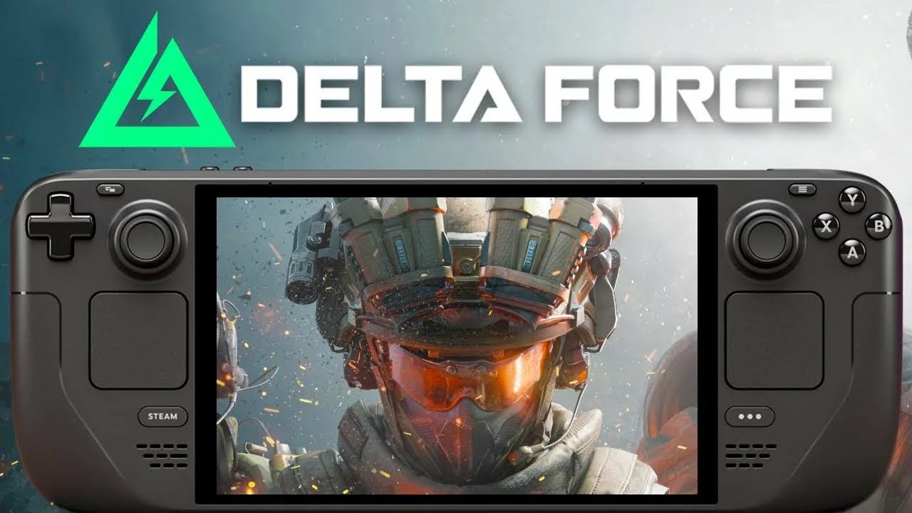 Delta Force Steam Deck control Full Gyroscope and Touchpad