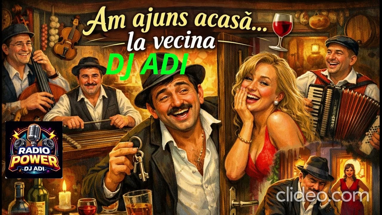 DJ ADI „Am ajuns acasă… la vecina”