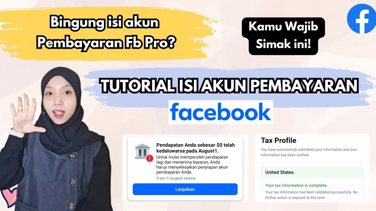 NGGAK BINGUNG LAGI‼️CARA MENGISI AKUN PEMBAYARAN FACEBOOK PRO TERLENGKAP TERMUDAH UNTUK PEMULA