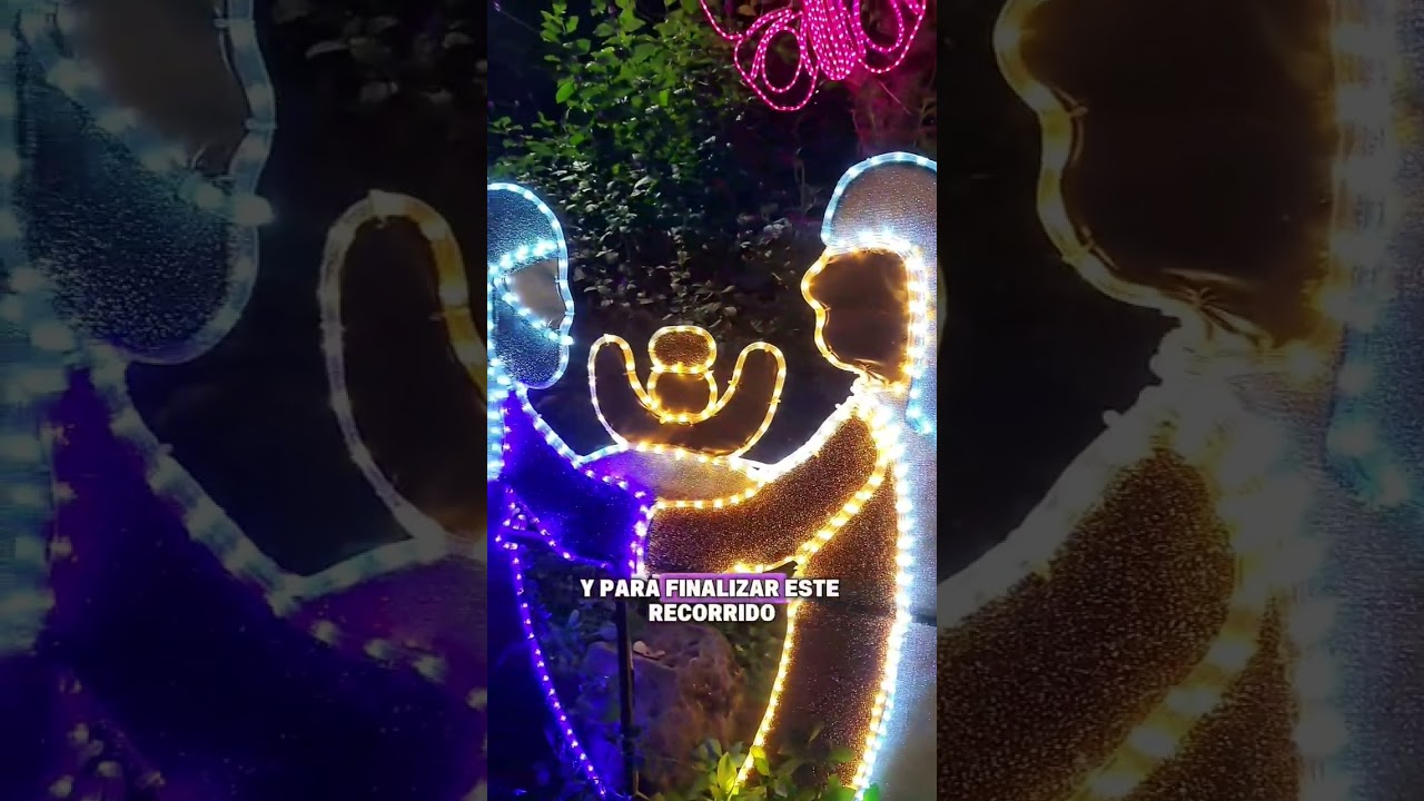 Un parque escondido en Ibague con alumbrados de navidad - Parte 3