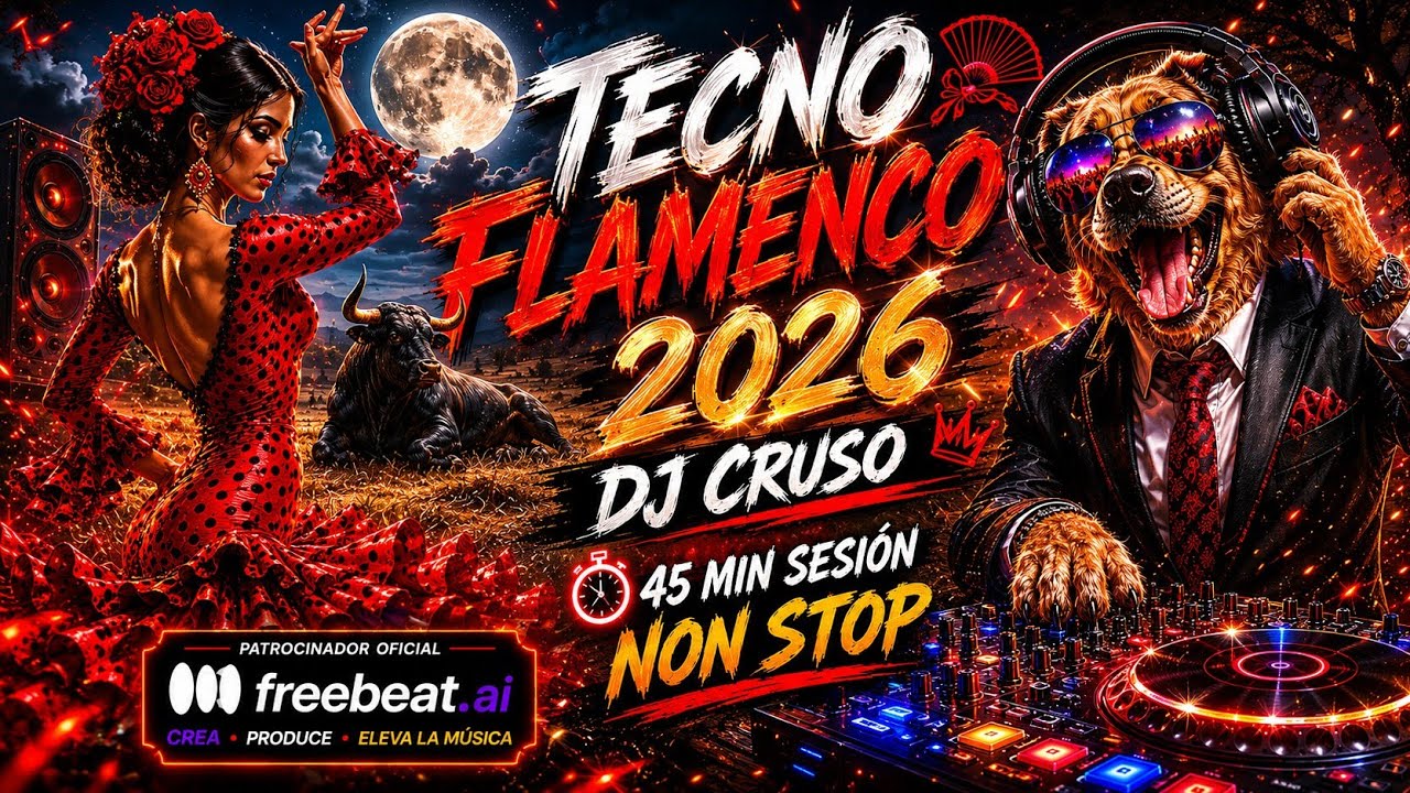 TECNO FLAMENCO 2026 &ndash; MADE IN SPAIN 🇪🇸 &ndash; 45 MIN SESI&Oacute;N &ndash; DJ CRUSO &ndash; NON STOP 🔥🎧