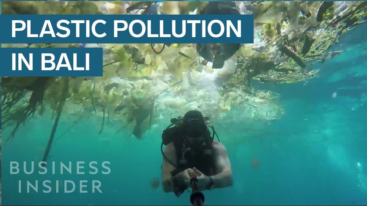 A Diver Filmed Shocking Footage Of Plastic Waste Off The Coast Of Bali