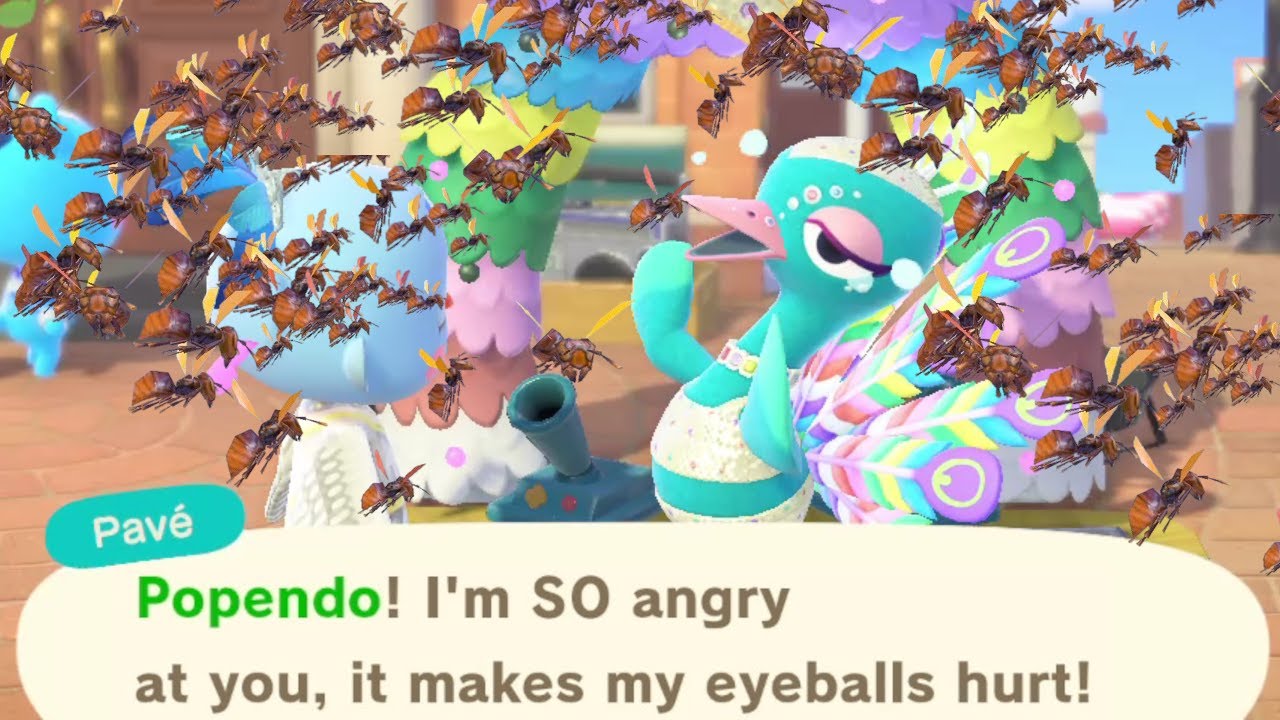 What Happens If You Ruin Your FESTIVALE in Animal Crossing? I accidentally made Pavé CRY like a baby