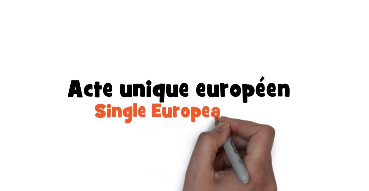 How to write Single European Act in French