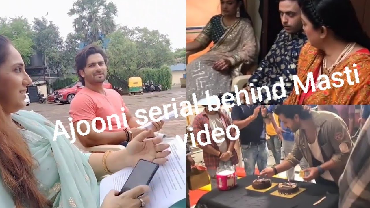 Ajooni serial behind Masti video/Rajveer and other characters video