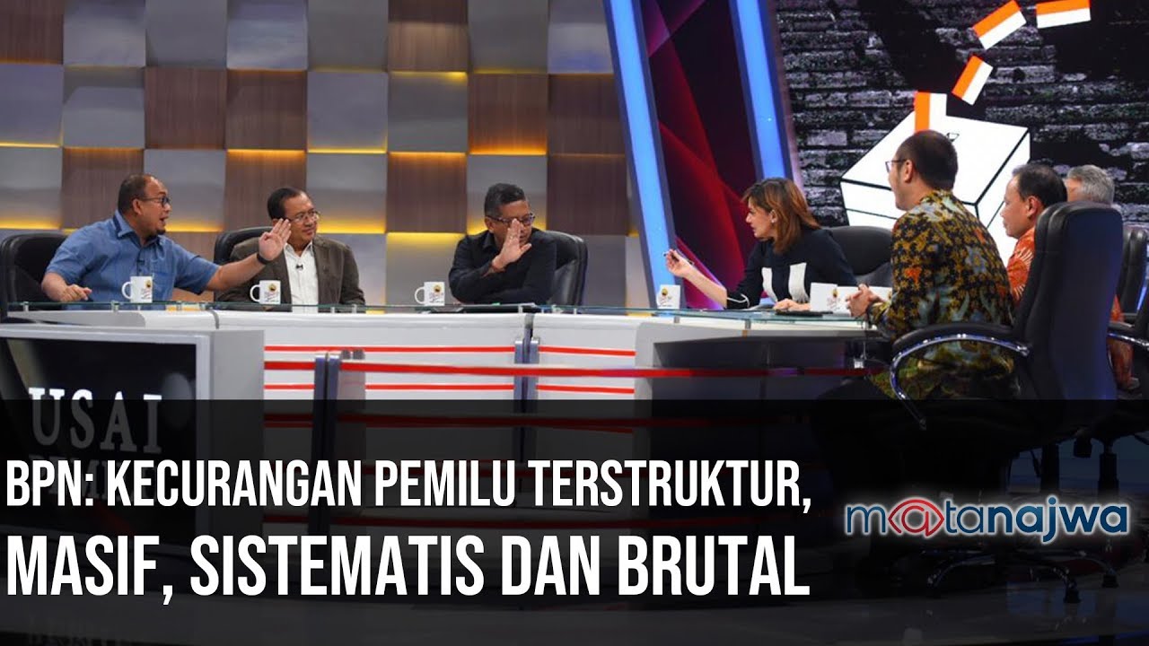 Usai Pemilu - BPN: Kecurangan Pemilu Terstruktur, Masif, Sistematis dan Brutal (Part 7) | Mata Najwa