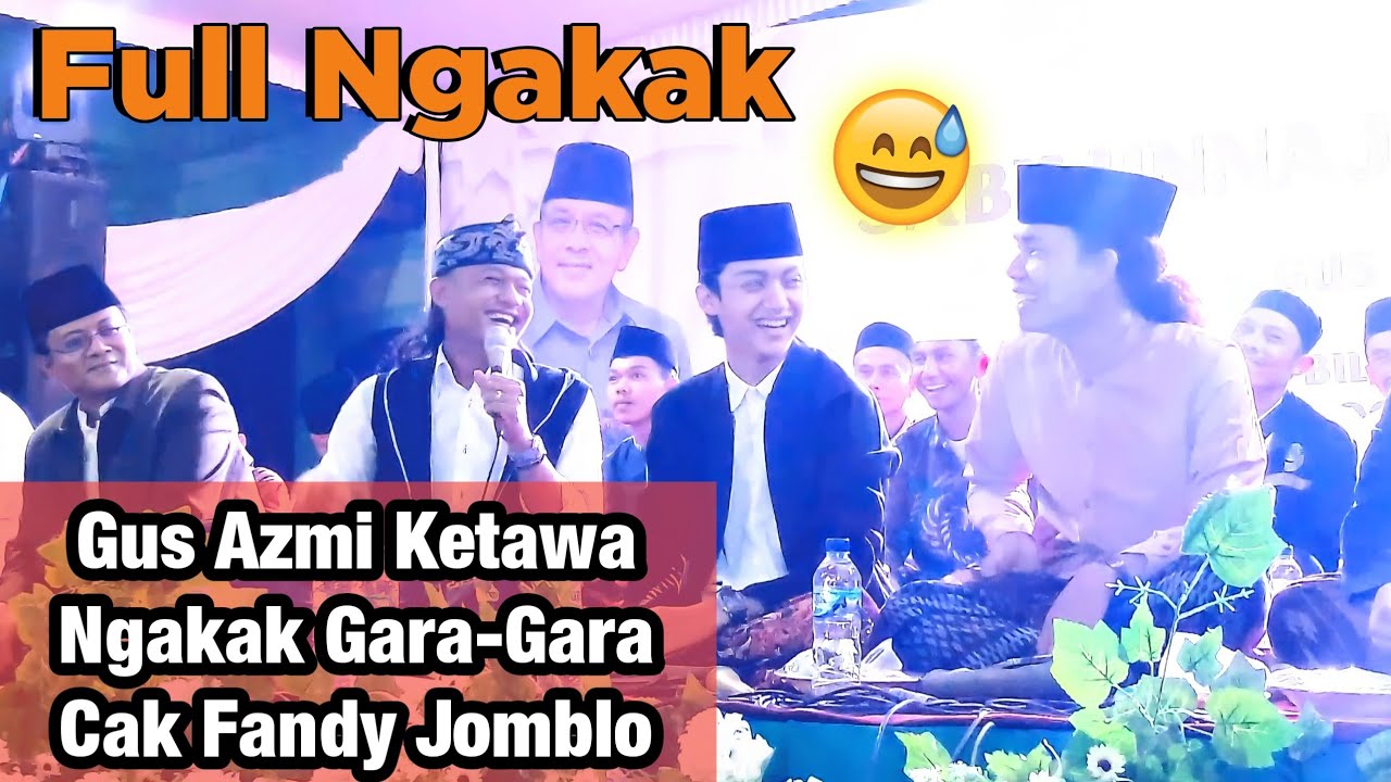 GARA-GARA CAK FANDY JOMBLO GUS RODHI BIKIN GUS AZMI KETAWA NGAKAK !!! 🤣