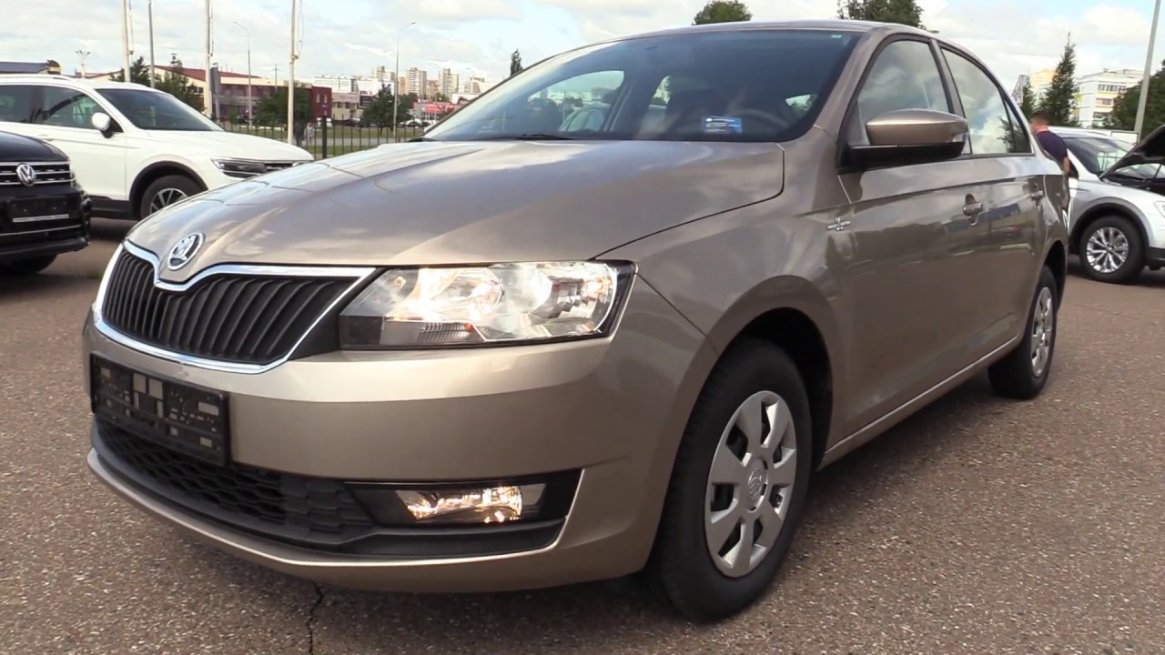 2019 Skoda Rapid Hockey Edition. Обзор (интерьер, экстерьер, двигатель).
