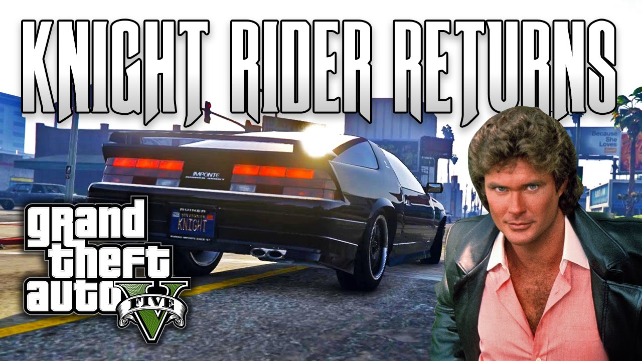 GTA V PC E04 — Возвращение Рыцаря дорог (мод)