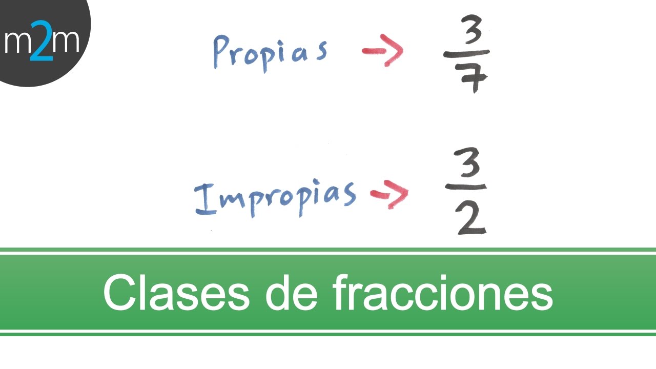 Clases de fracciones