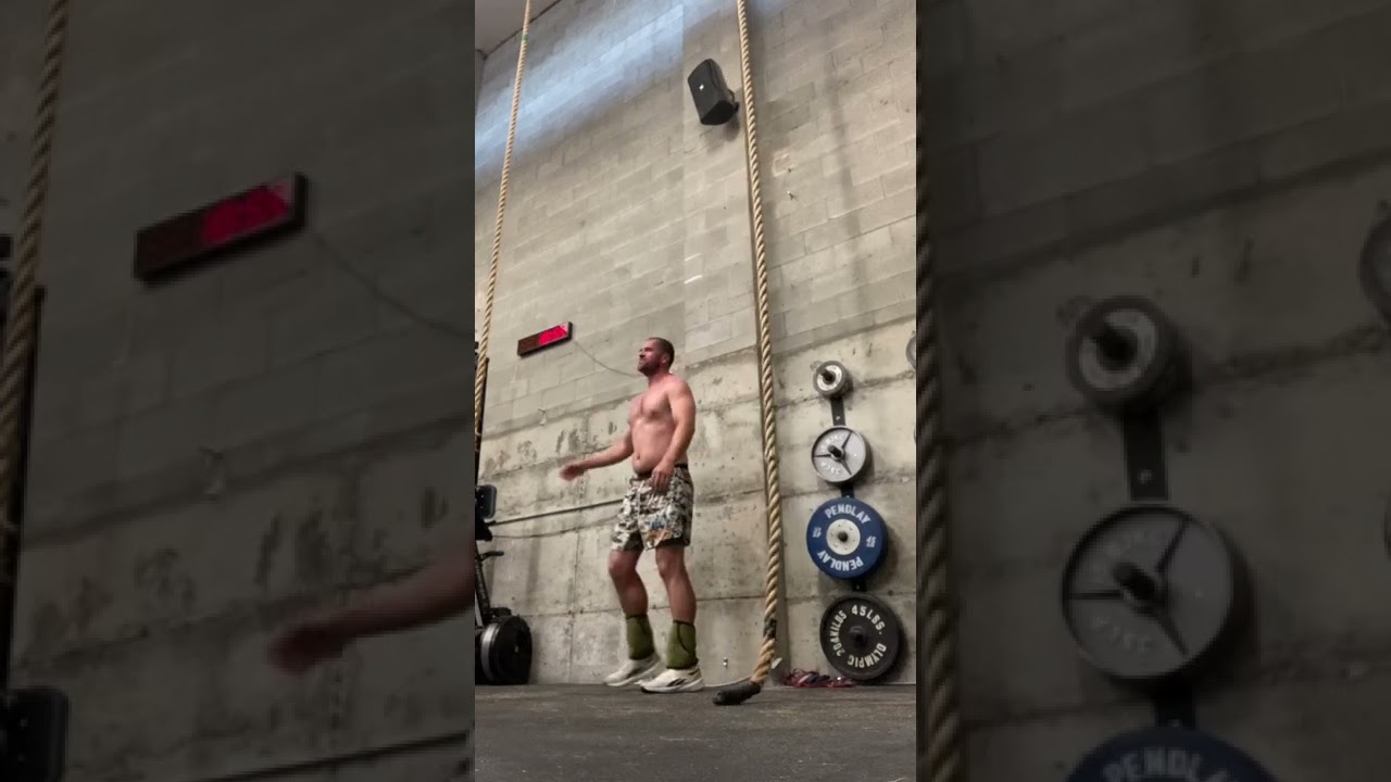 Rope Climb Workout | Slippy Running Shoes | 