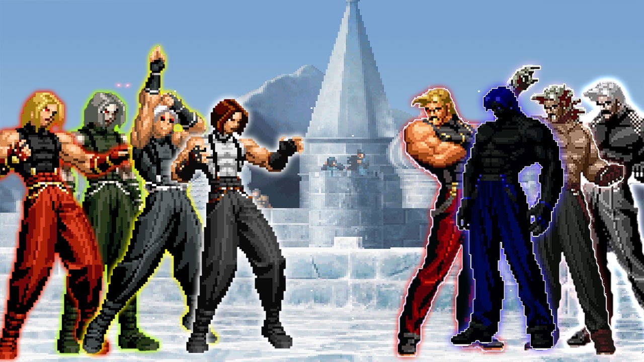 [Mugen KOF] Adel Bernstein Team VS Rugal Bernstein Team