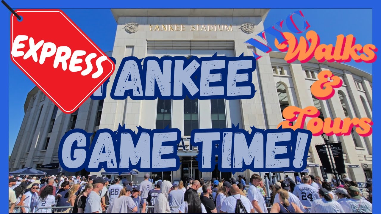 EXPRESS YANKEE STADIUM: GAME TIME! - FALL 2025 | #YANKEES YANKEESTADIUM #BRONX #NY #NYC #NYYANKEES