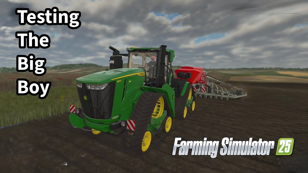 JOHN DEERE 9RX + NOVAG T-FORCE PLUS 950 | Farming Simulator 25