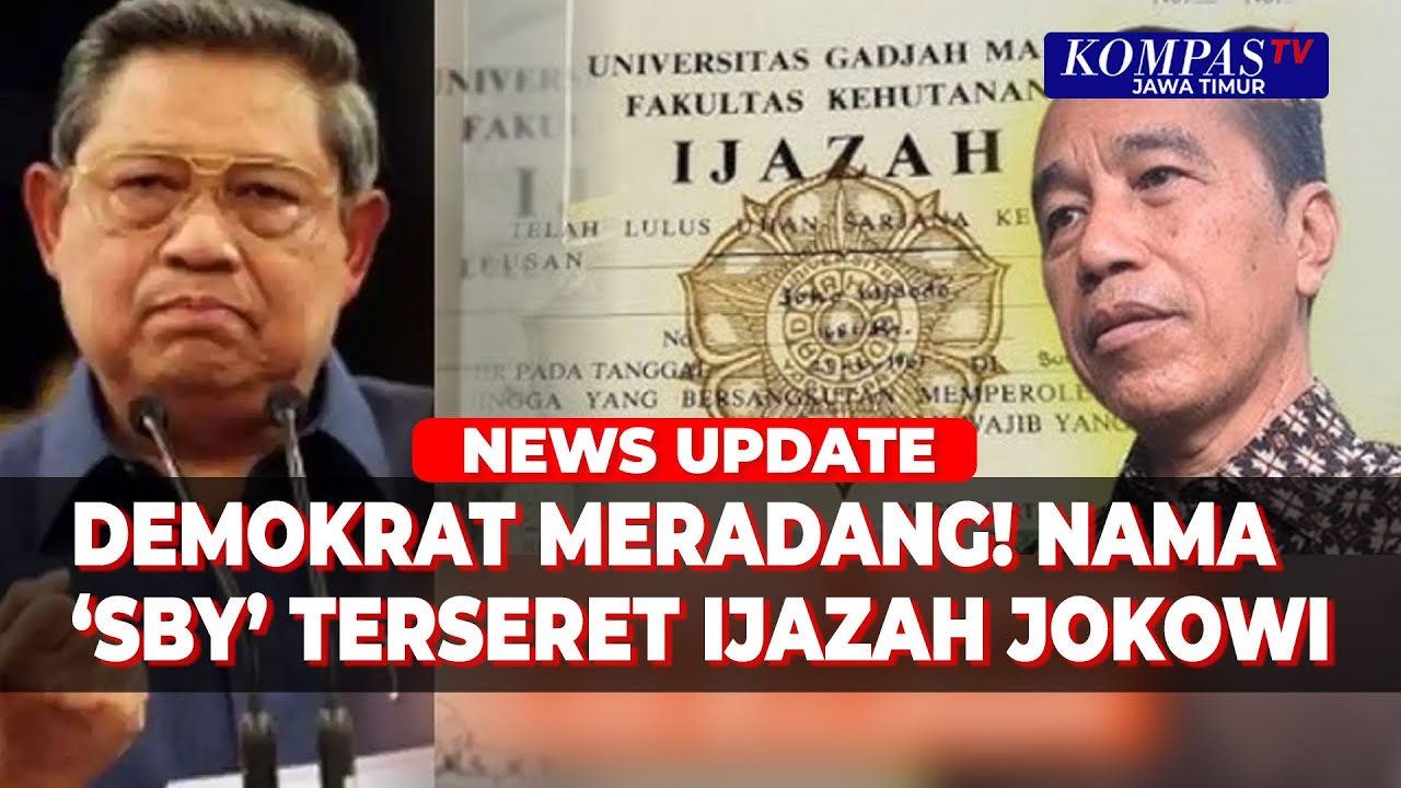 Kasus Ijazah Palsu Jokowi Melebar, Demokrat 'Meradang' Nama SBY Ikut Terseret Kasus