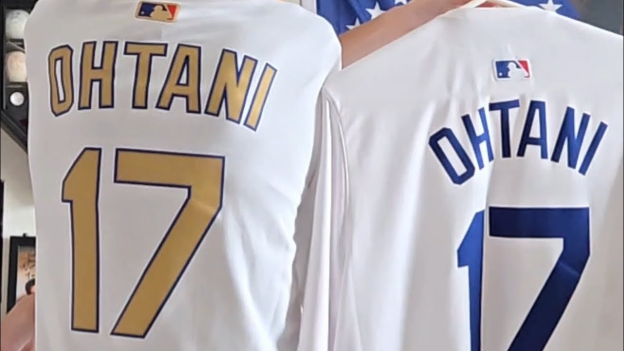 Comparing the 2024 & 2025 MLB Limited Los Angeles Dodger Shohei Ohtani Jerseys (Normal vs Gold)