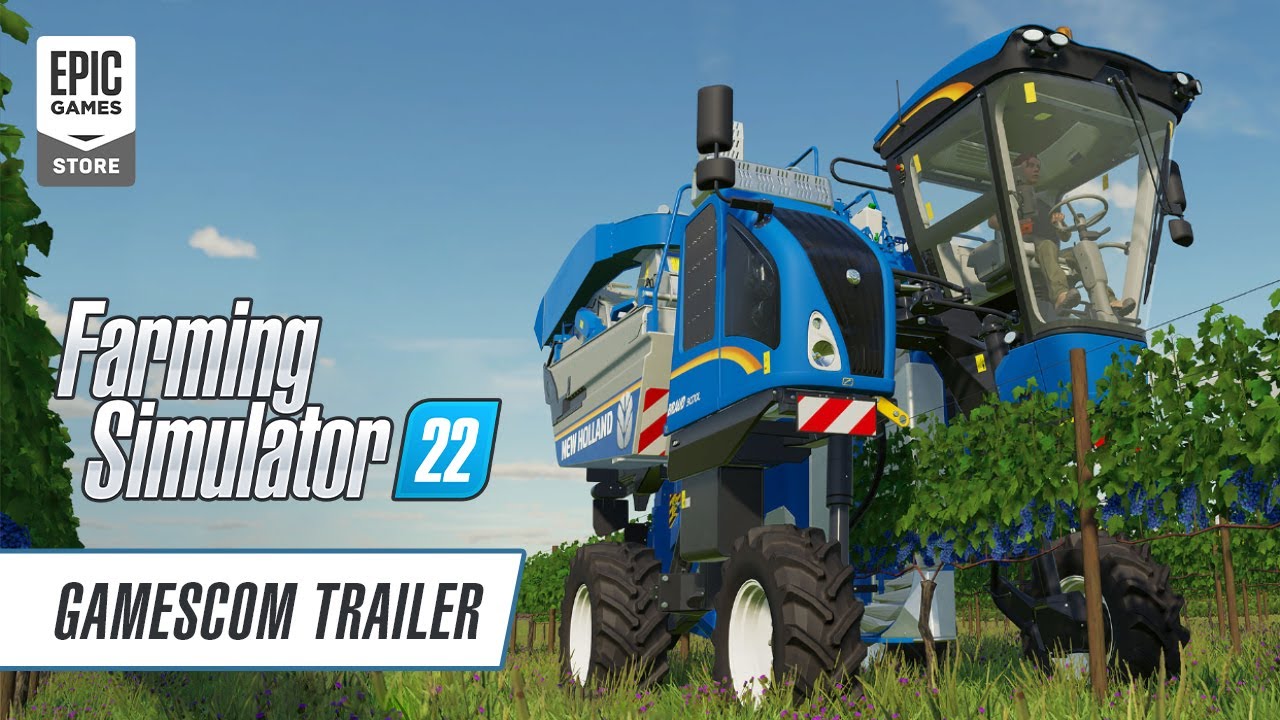 Farming Simulator 22 - gamescom trailer