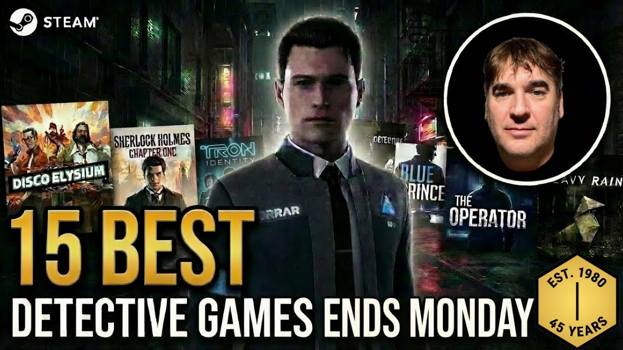Steam Detective Fest 2025 &mdash; 15 игр на любой вкус и кошелек.