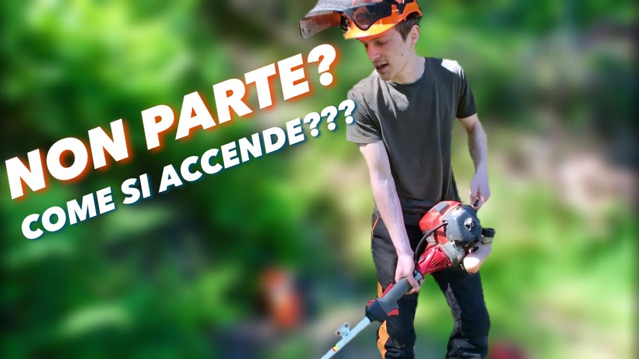 COME si ACCENDE un DECESPUGLIATORE a SCOPPIO 2 TEMPI