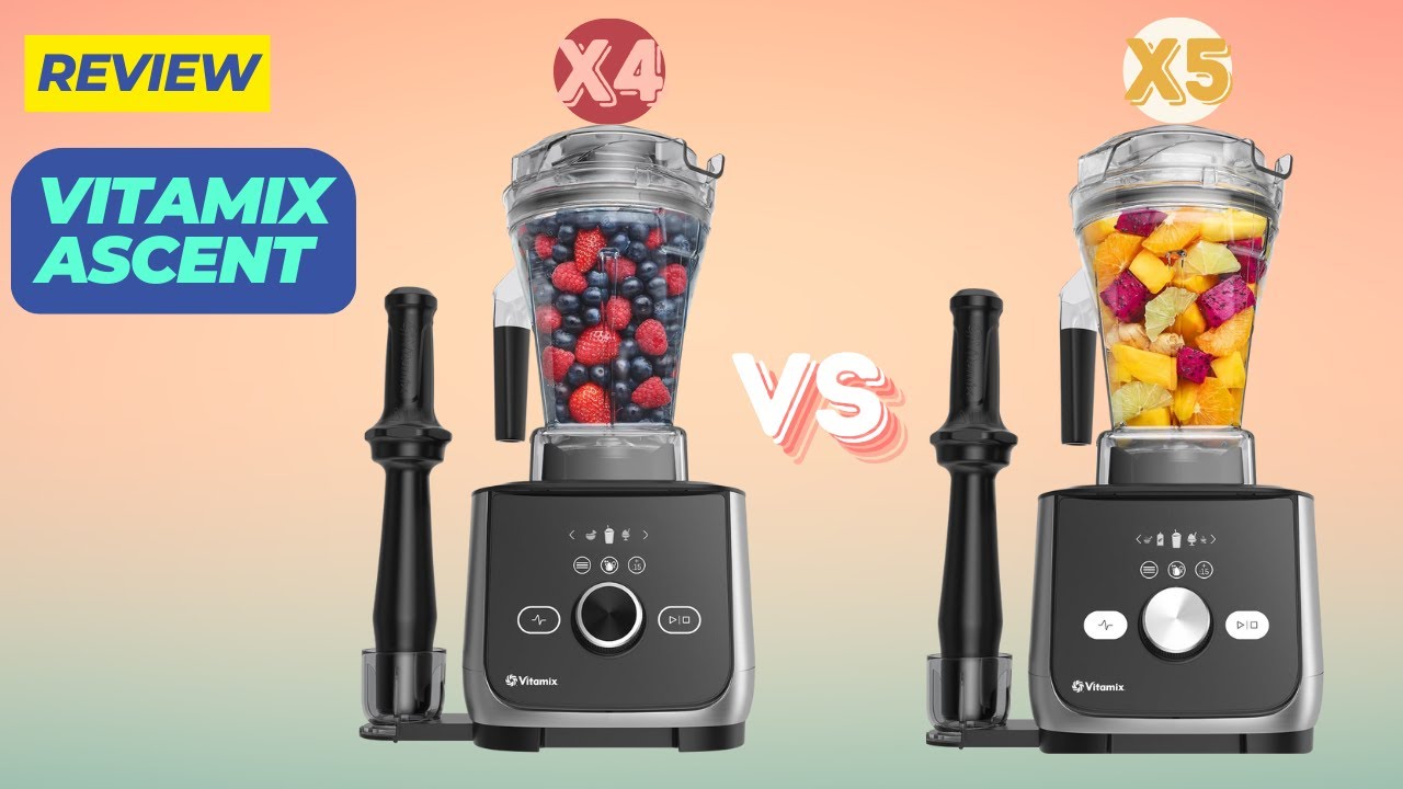 Vitamix Ascent Showdown: Vitamix X4 против Vitamix X5 — какой блендер купить? (Шокирующие результ...