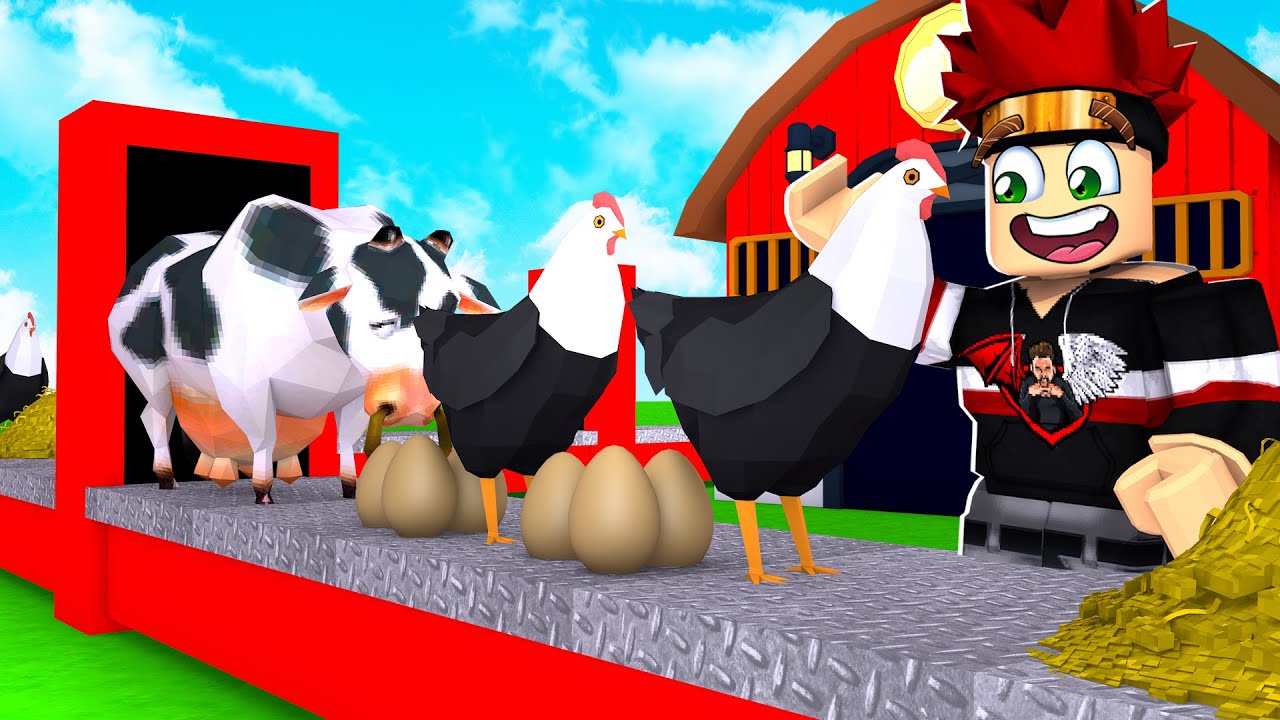 Incepem Viata la Ferma! Roblox Farm Factory Tycoon