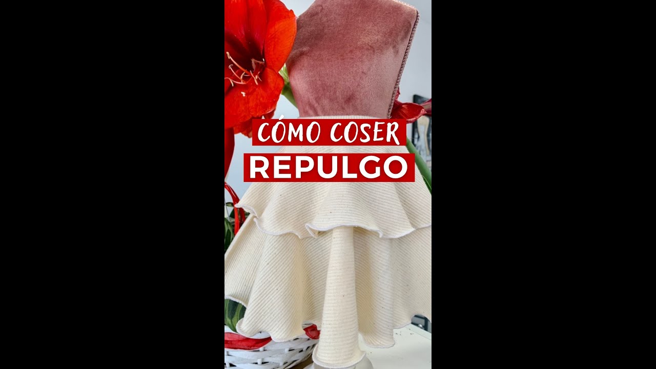 ⭕️How to sew a repulgo with a serger⭕️