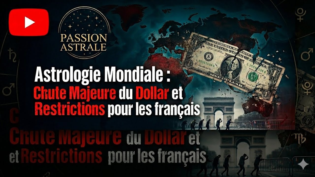Astrologie Mondiale : Crise pour le Dollar et Situations pour la France
