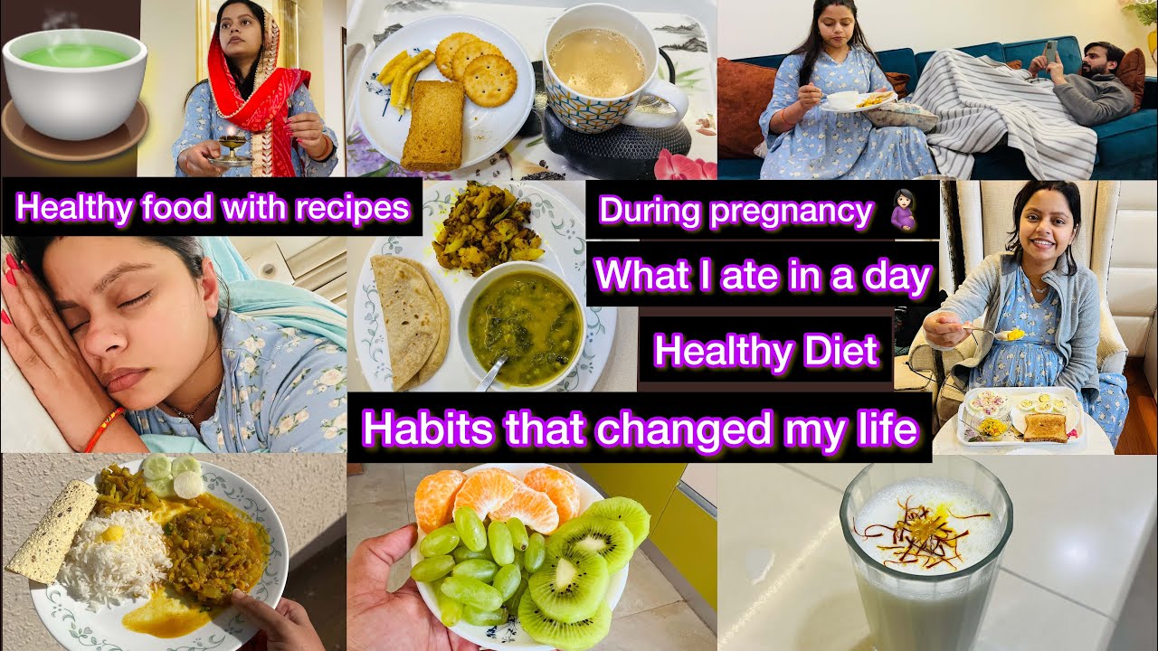 My 8th month #pregnancy Healthy routine, Morning to Night😊|| NehaNavnit