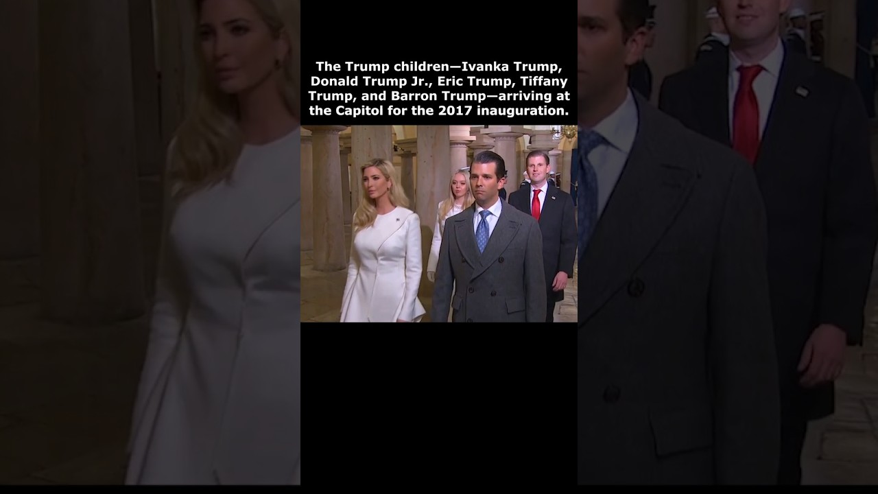 Barron Trump, Ivanka Trump, Donald Trump Jr., Eric Trump, Tiffany Trump