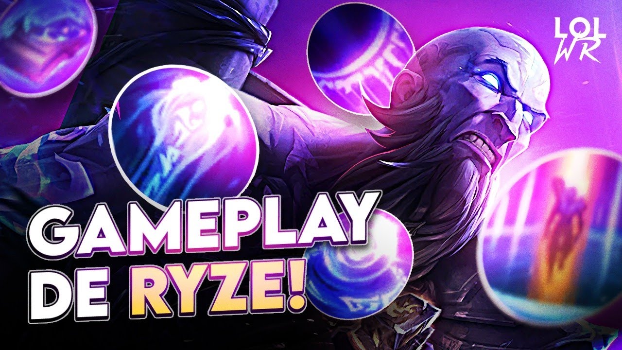 GAMEPLAY RYZE, O NOVO CAMPEÃO! | LoL Wild Rift