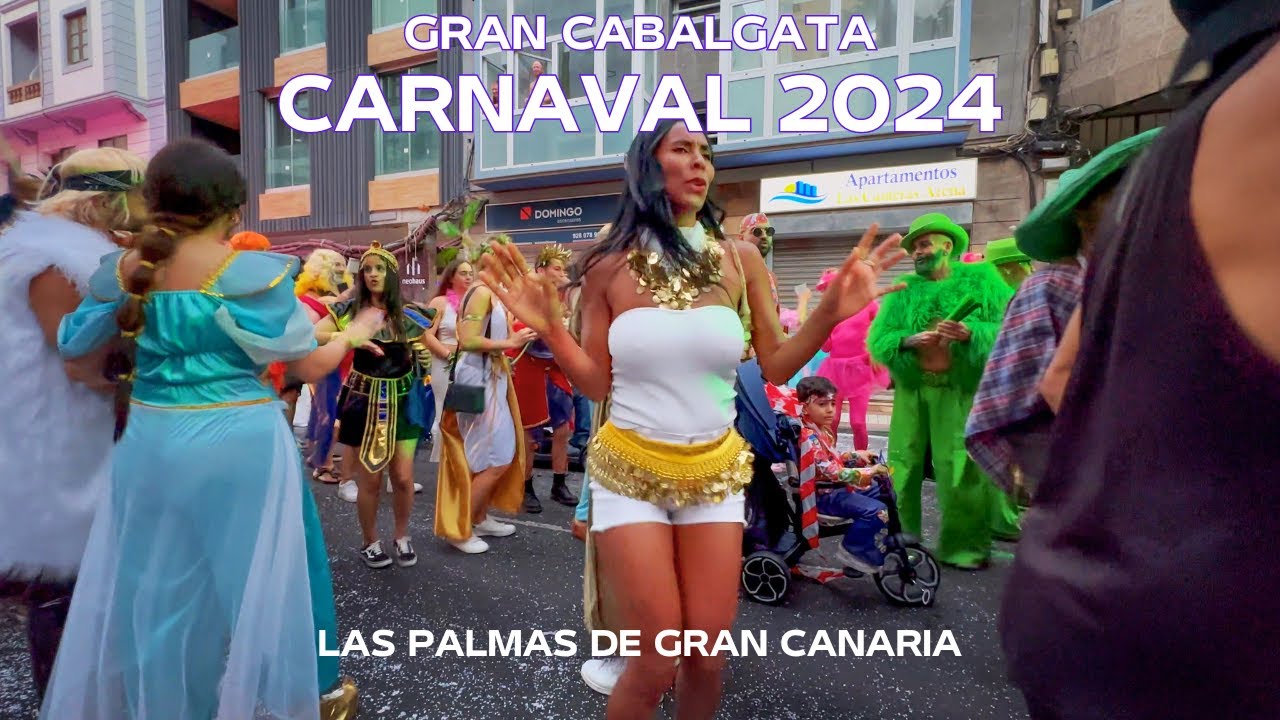 CARNAVAL 2024, LAS PALMAS DE GRAN CANARIA, SPAIN🦹‍♀️ [4K]
