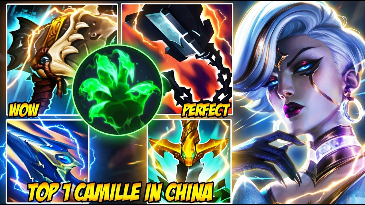 WILD RIFT CHINA TOP 1 CAMILLE - WHY THIS CHAMP SHOULD BE PERMA BANNED