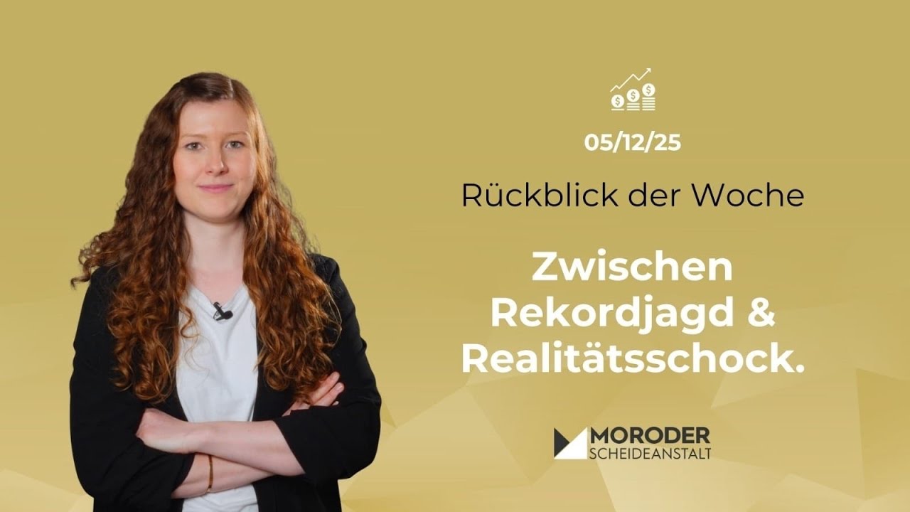 Goldpreis - Zwischen Rekordjagd und Realitätsschock  Rückblick der Woche 05.12.2025