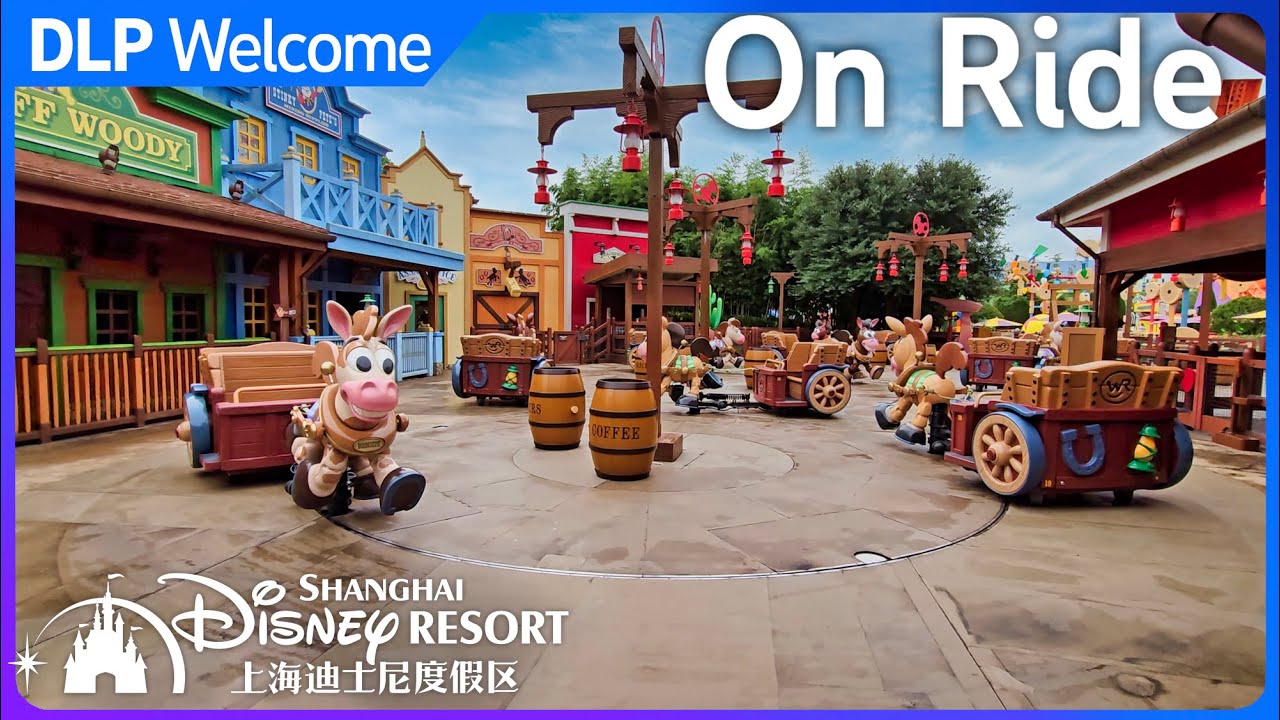 [4K POV] Woody's Roundup - ON RIDE - Shanghai Disneyland