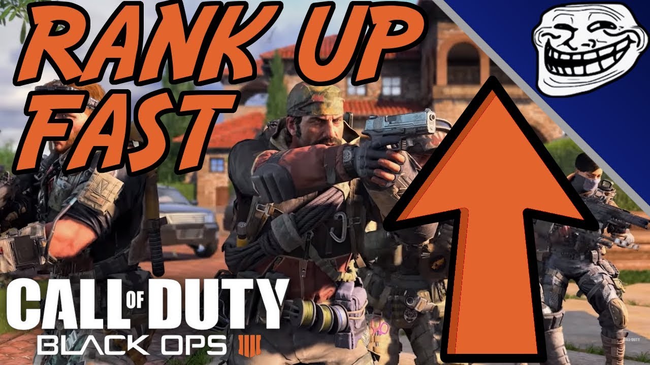 How To Rank Up Fast in Call of Duty Black Ops 4 (Best Ways to Level in BO4)