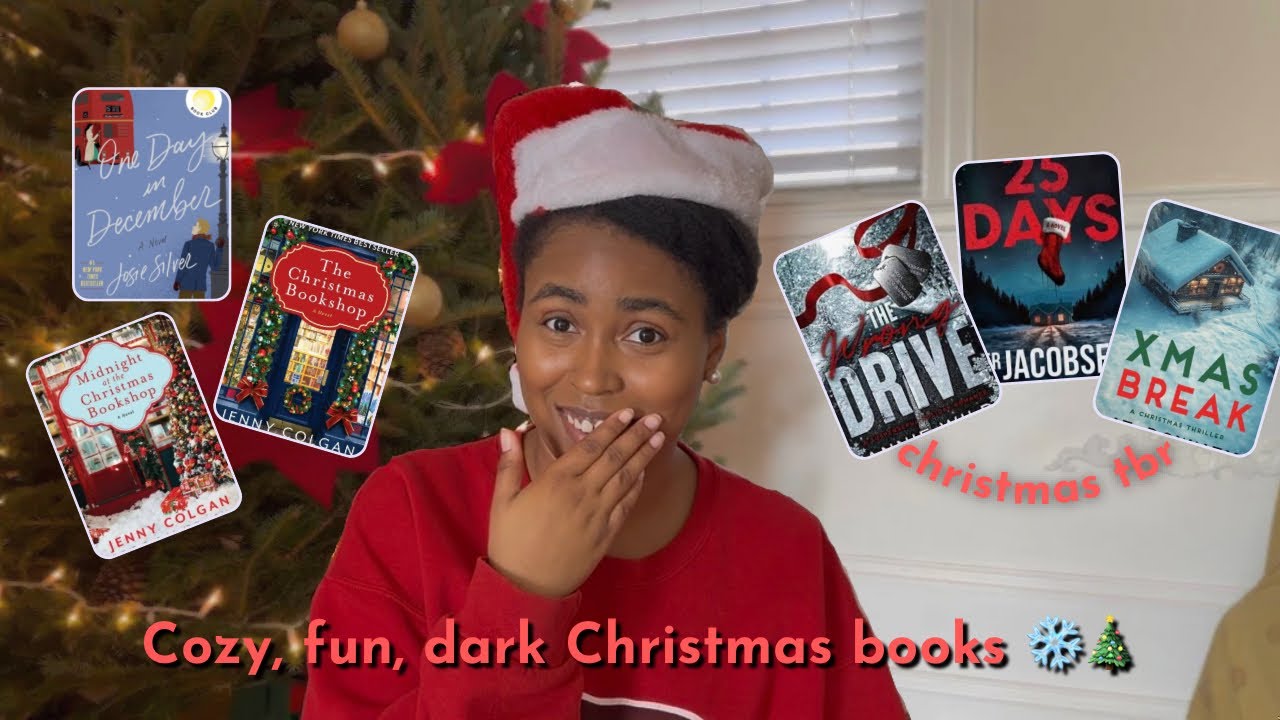 6 Christmas Books I’m Obsessed With This Year 🎄✨ (A Cozy BUT Creepy Holiday TBR!)