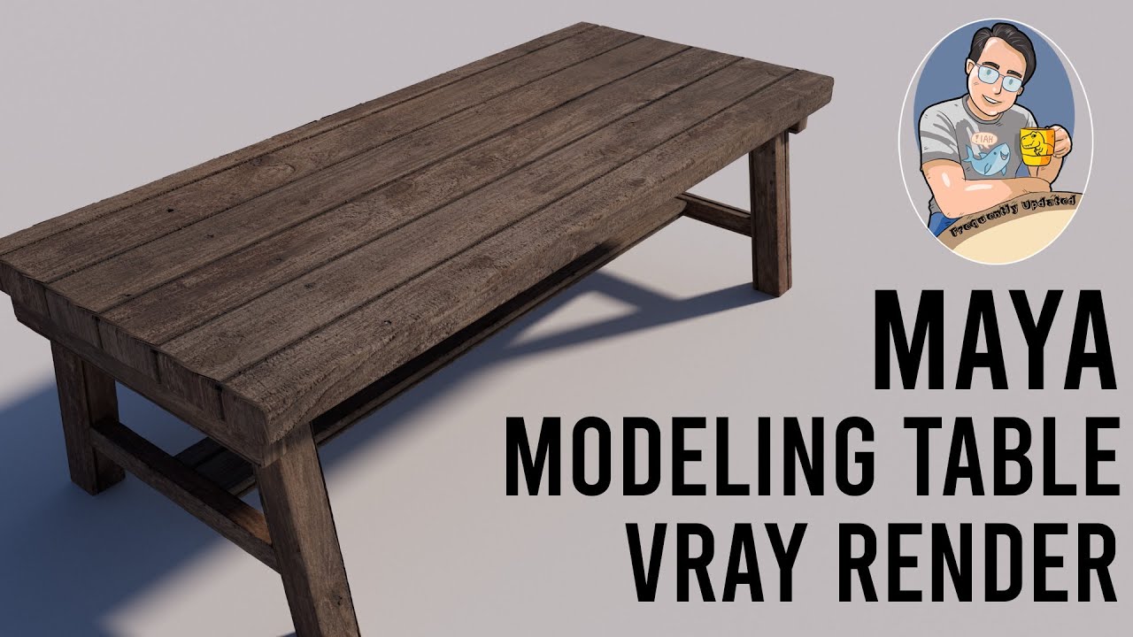 Maya | Modeling Tutorial | Beginner | Table