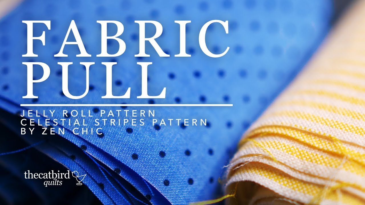Fabric Pull - Jelly Roll Friendly Celestial Stripes by Zen Chic