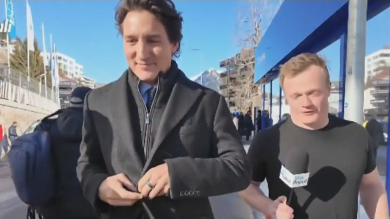 ‘Tragic': Trudeau in hot water after run-in with journalists in Davos